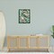 Stupell Industries Oysters on Green Plaid Floater Framed Canvas Wall Art Design by Daphne Polselli
